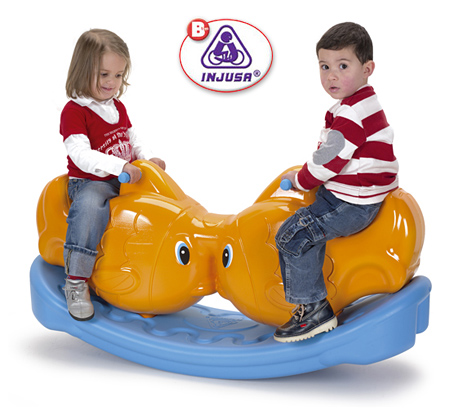 BALANCIN DOBLE INFANTIL,SWING FISH, EN FORMA DE PEZ, ref2010